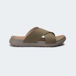 CRUZ 310SK -Olive Slides for Men -Caliber Shoes Nepal