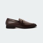 NOIR B685 -Coffee Formal Shoes For Men -Caliber Shoes Nepal