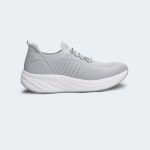 AIRFLEX 754 -Light Grey Sports Shoes For Men -Caliber Shoes Nepal