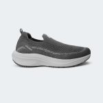 SWIFTKNIT 763 -Grey Slip-On Shoes For Men -Caliber Shoes Nepal