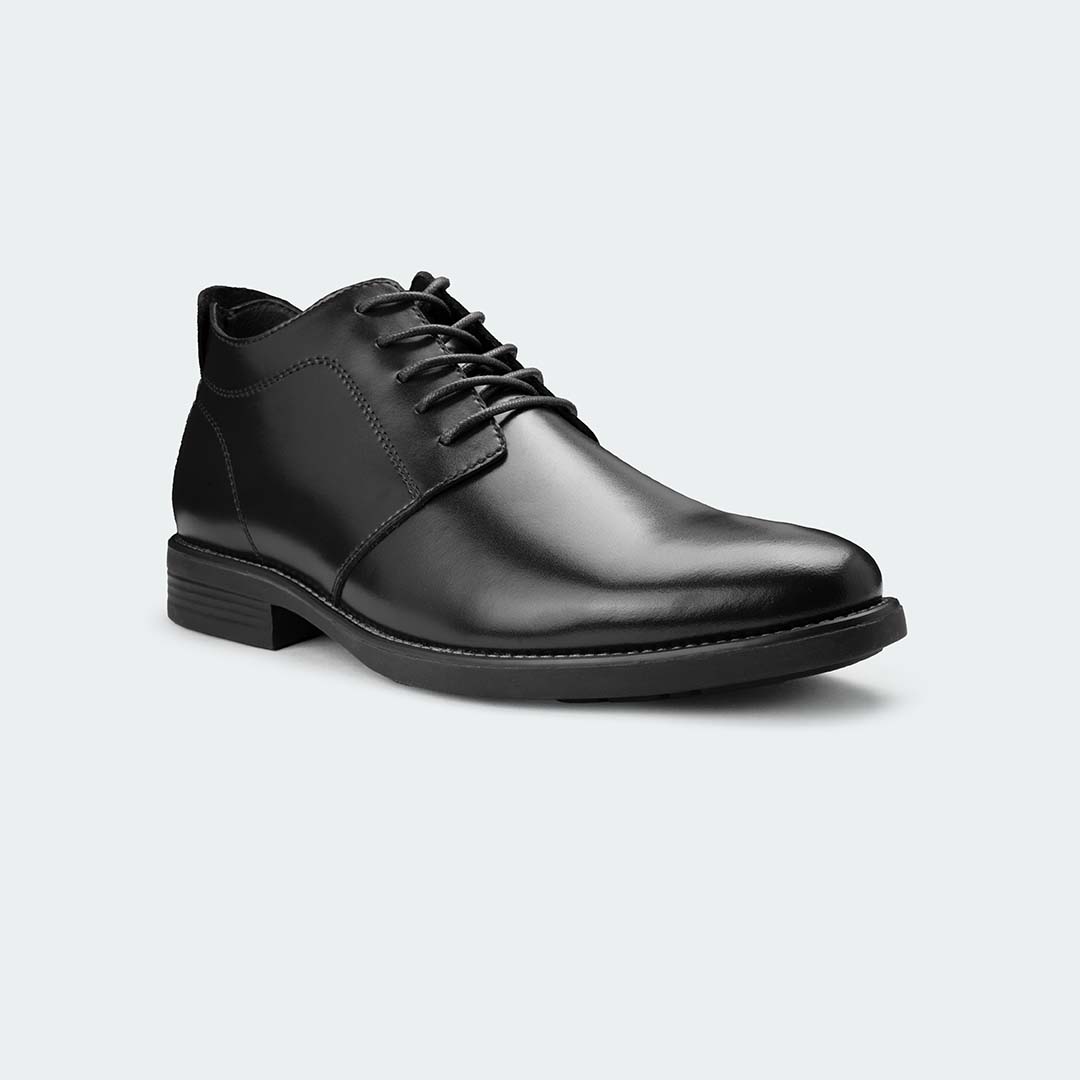 JACK A273SN Black Boots For Men – Caliber Shoes Nepal