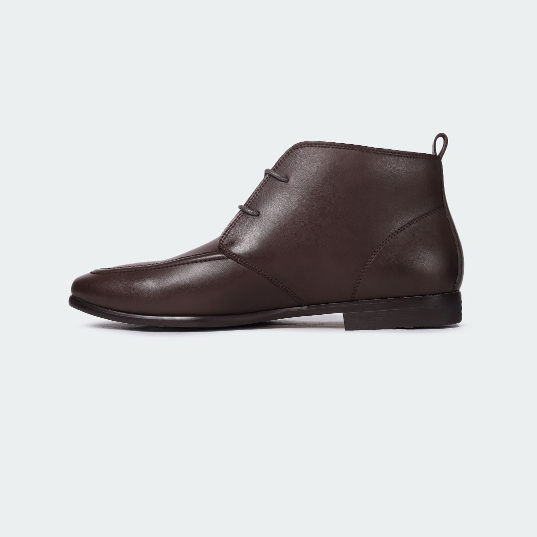 B718C ARTHUR -Coffee Chukka Boot For Men -Caliber Shoes Nepal
