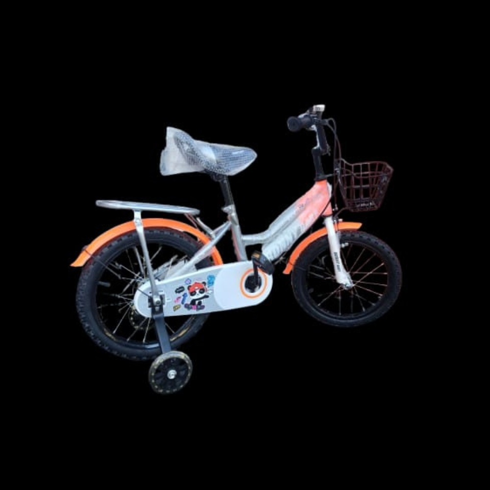 Bunny Baby Bicycle for Children (Orange and White