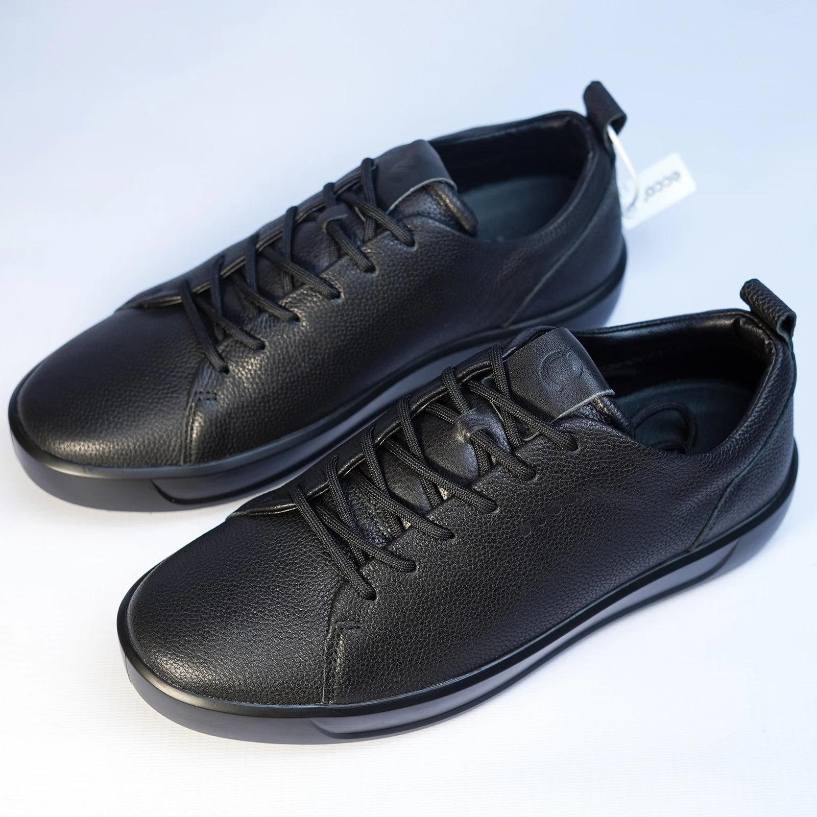 Ecco Men's Genuine Leather Sneakers GS145