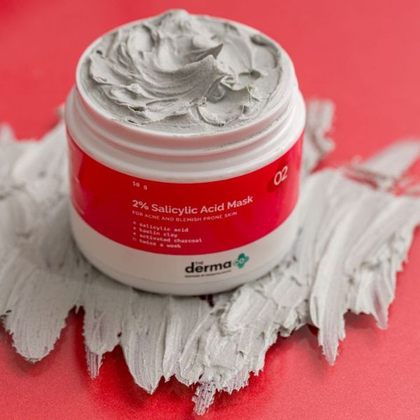 The Derma Co. 2% Salicylic Clay Face Mask, 50gm (8906087774495)