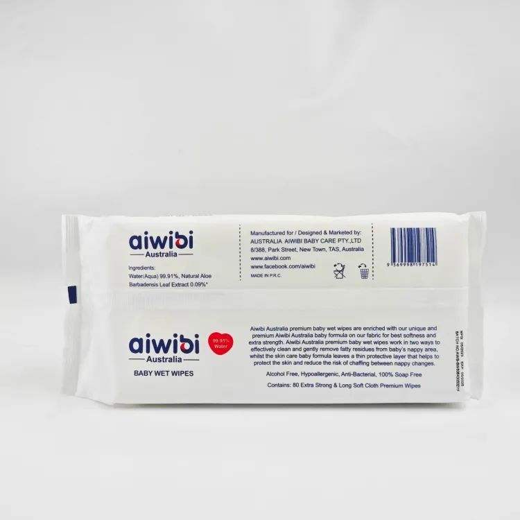 Aiwibi Mini Pocket Portable Wet Wipes 64 Pcs