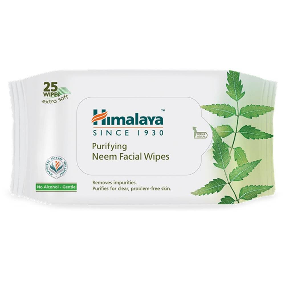 Himalaya Purifying Neem Facial Wipes 25'Pc