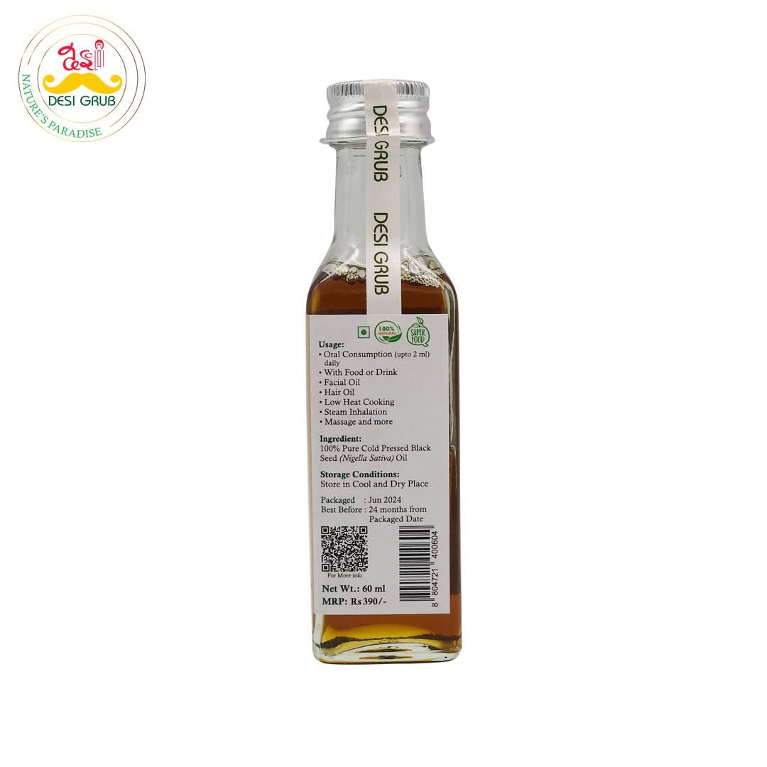 Desi Grub Black Seed Oil 60Ml