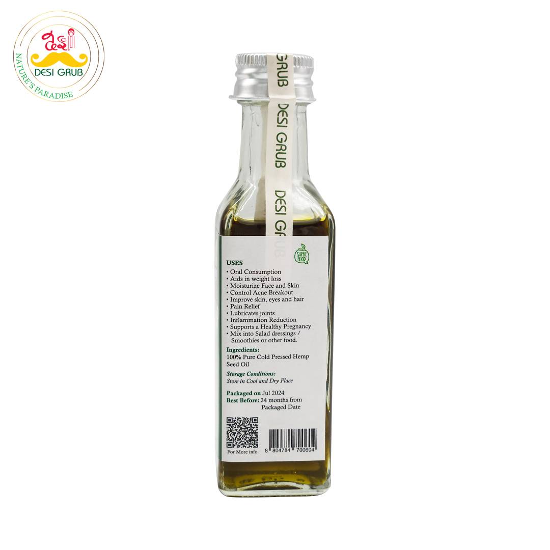 Desi Grub Hemp Seed Oil 60Ml