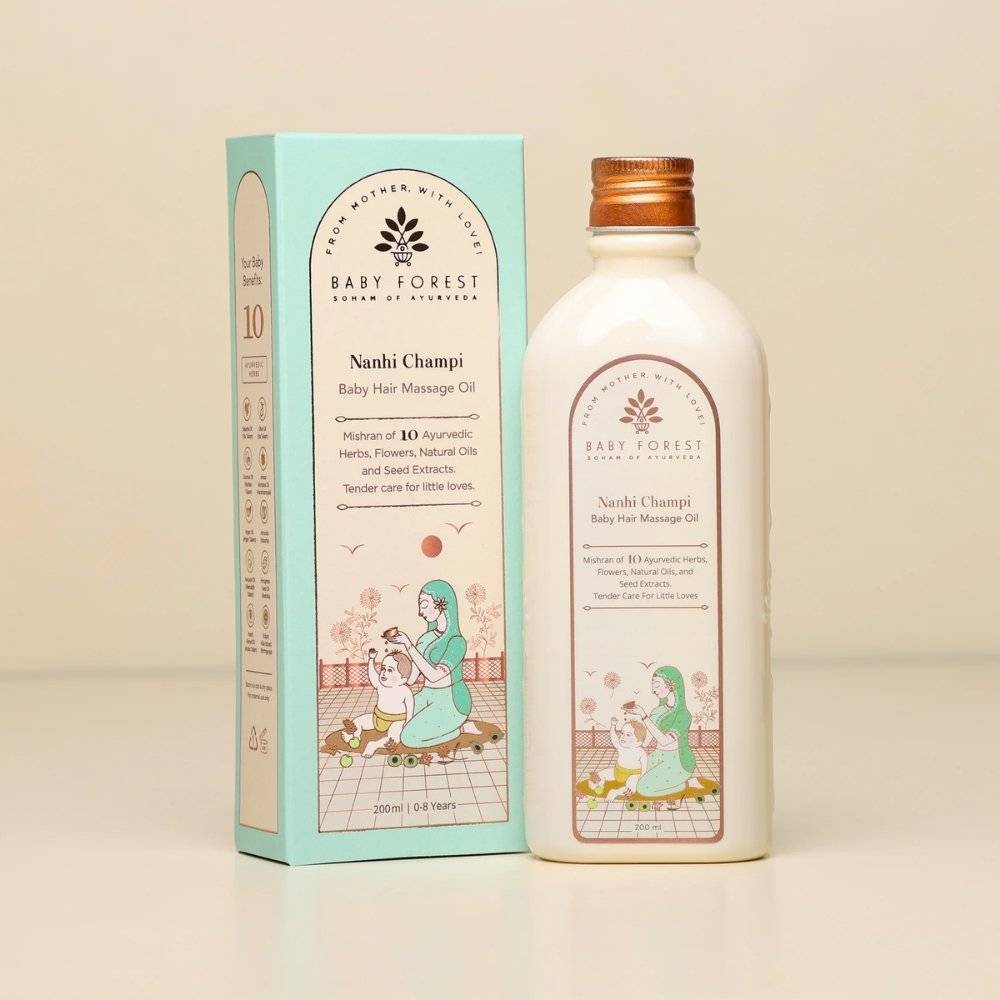 Baby Forest Nanhi Champi Baby Hair Massage Oil 200Ml BW1105