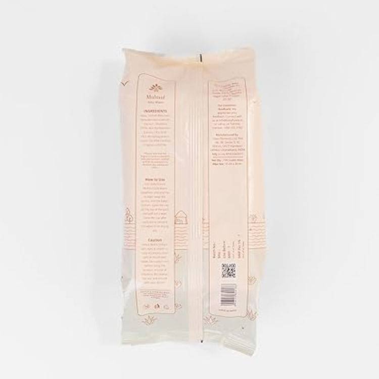 Baby Forest Mulmul Baby Ultra-soft Water-based Wipes 72Pcs