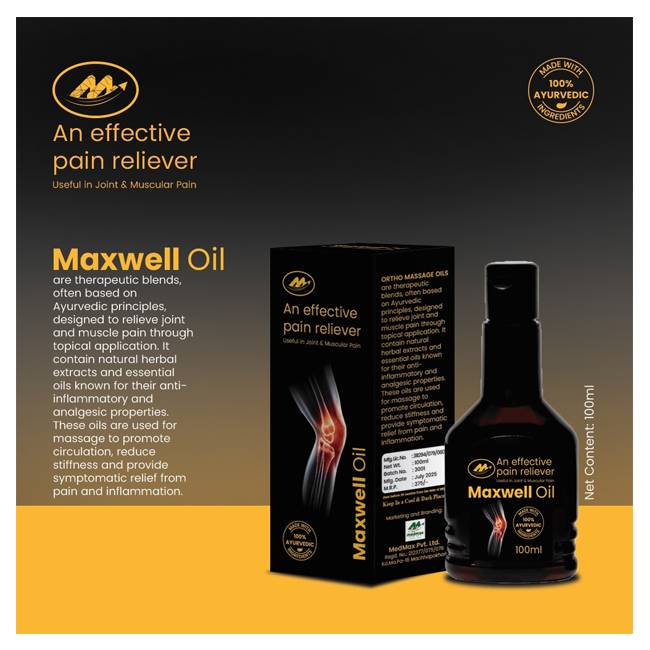 Maxwell Pain Reliever Oil 100Ml