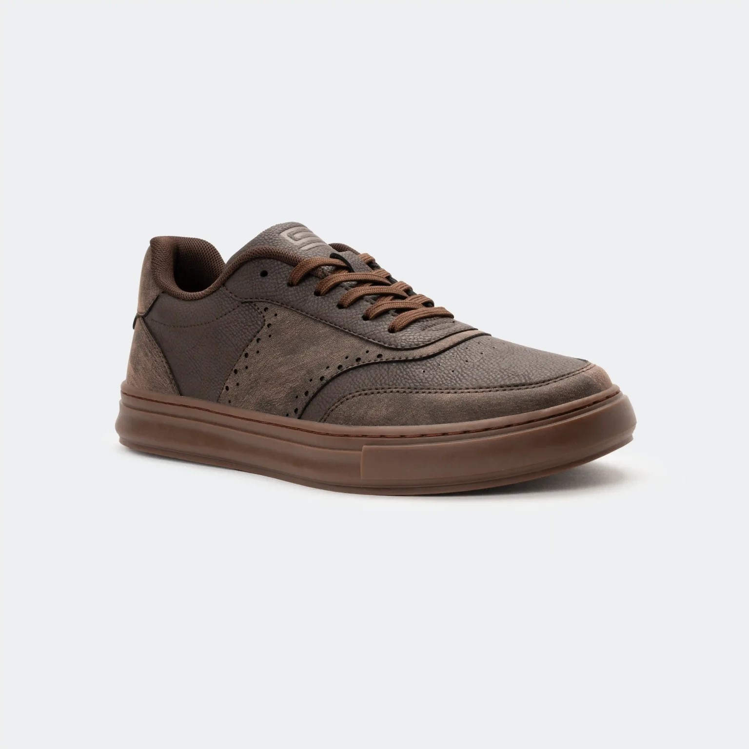AUREO 574R – Coffee Casual Sneakers For Men – Caliber Shoes Nepal