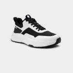 ELEVATE 764 – White/Black Sports Shoes For Men – Caliber Shoes Nepal