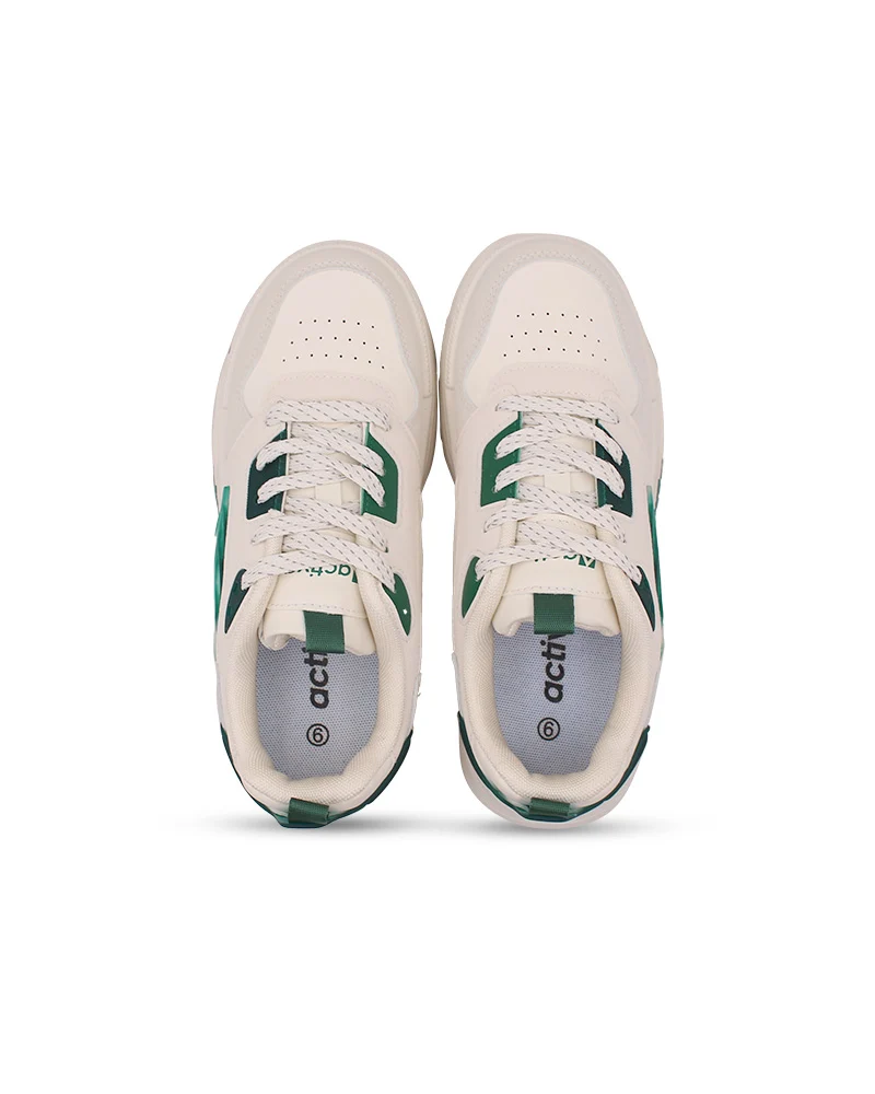 Elegant Women's Lace-Up Casual Sneakers - Non-Slip & Comfortable Footwear
