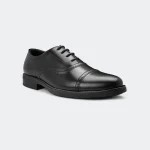 JADE A518SN – Black Formal Shoes For Men – Caliber Shoes Nepal