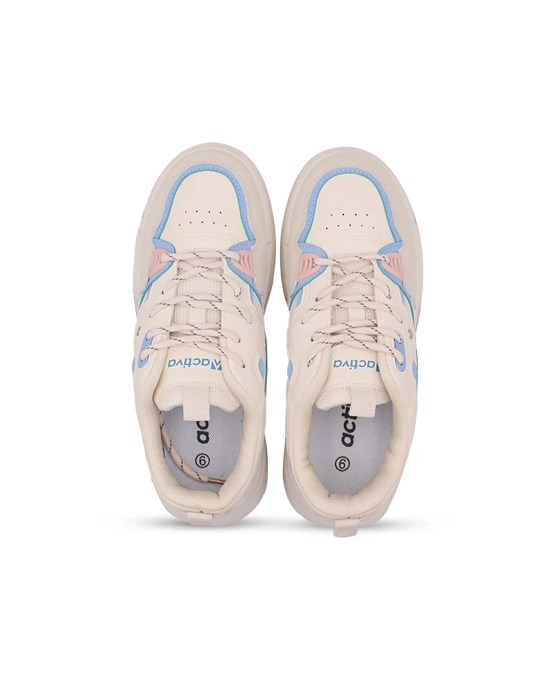 Breezy Lace-Up Casual Sneakers for Women - Non-Slip & Comfortable