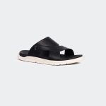DANDELION 304G -Black Slipper For Men -Caliber Shoes Nepal
