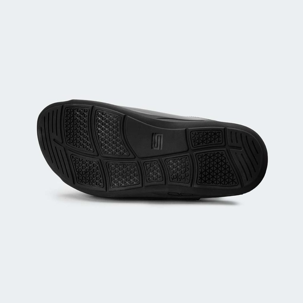 NERO 312SN -Black Slides For Men -Caliber Shoes Nepal