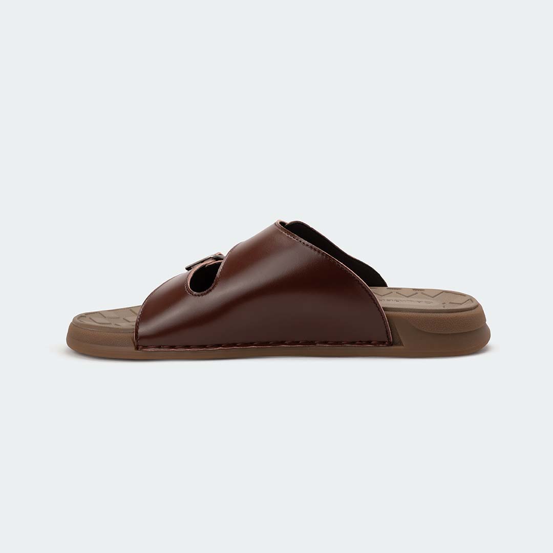 AVENUE 319SN – Coffee Slides For Men – Caliber Shoes Nepal