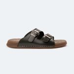 AVENUE 319SN – Green Slides For Men – Caliber Shoes Nepal