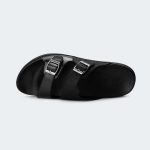 MASON 320SN – Black Slides For Men – Caliber Shoes Nepal