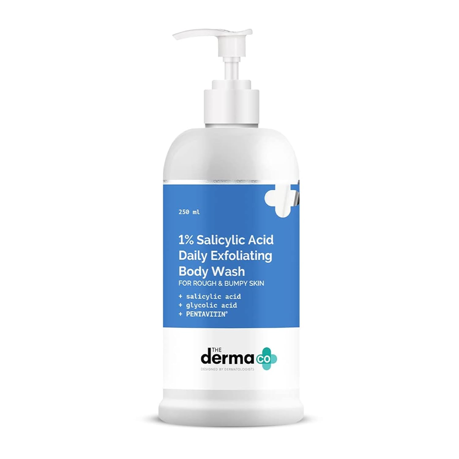 The Derma Co 1% Salicylic Acid Daily Exfoliating Body Wash with 
