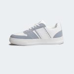 JULIO 563R.W -White/Blue Casual Sneakers For Women -Caliber Shoes Nepal