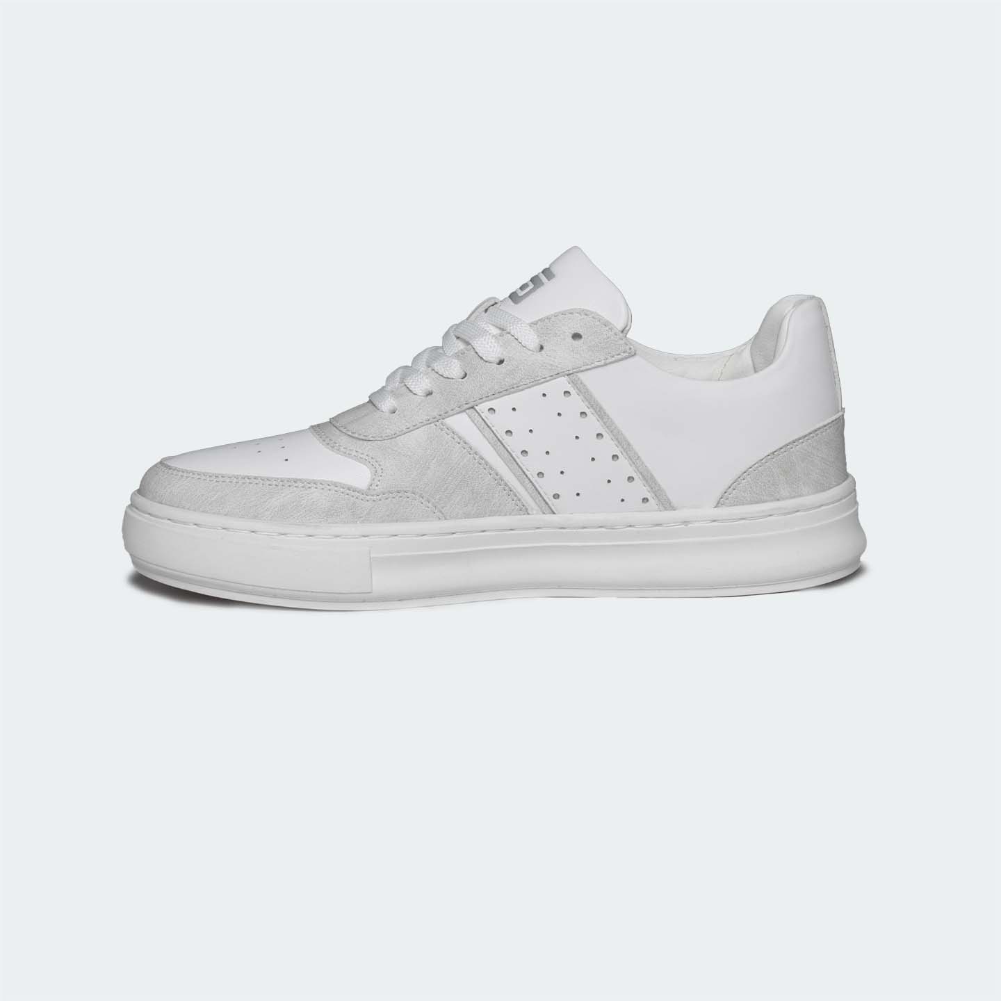 JULIO 563 -White/Bone Casual UniSex Sneakers -Caliber Shoes Nepal