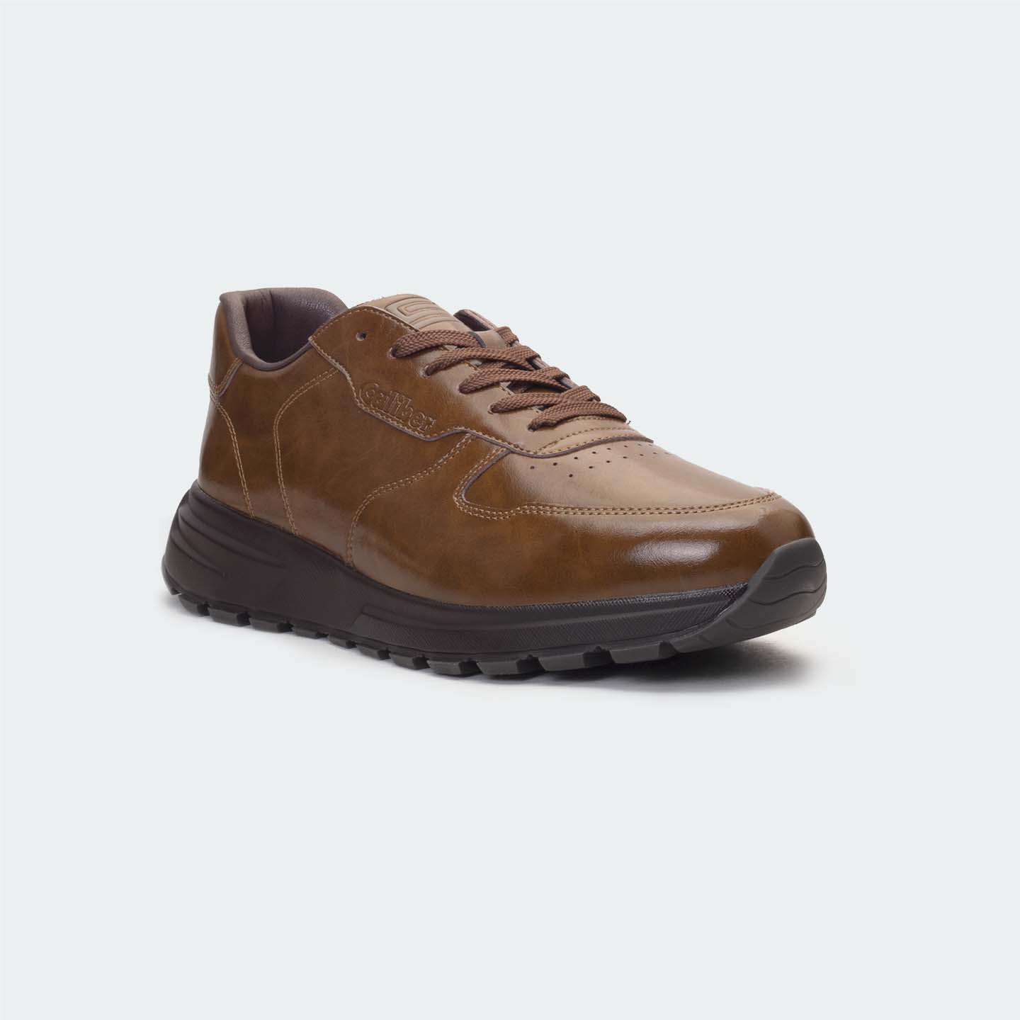 RAPHAEL 570S -Coffee Casual Sneakers For Men -Caliber Shoes Nepal