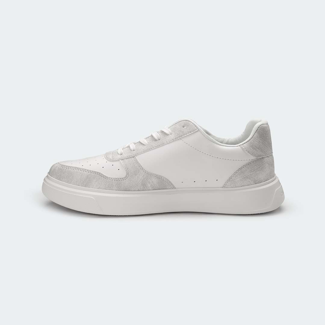 BLANC 572R.W – White Bone Casual Sneakers For Women – Caliber Shoes Nepal