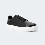 BRUNOX 577E-Black Casual Sneakers For Men -Caliber Shoes Nepal