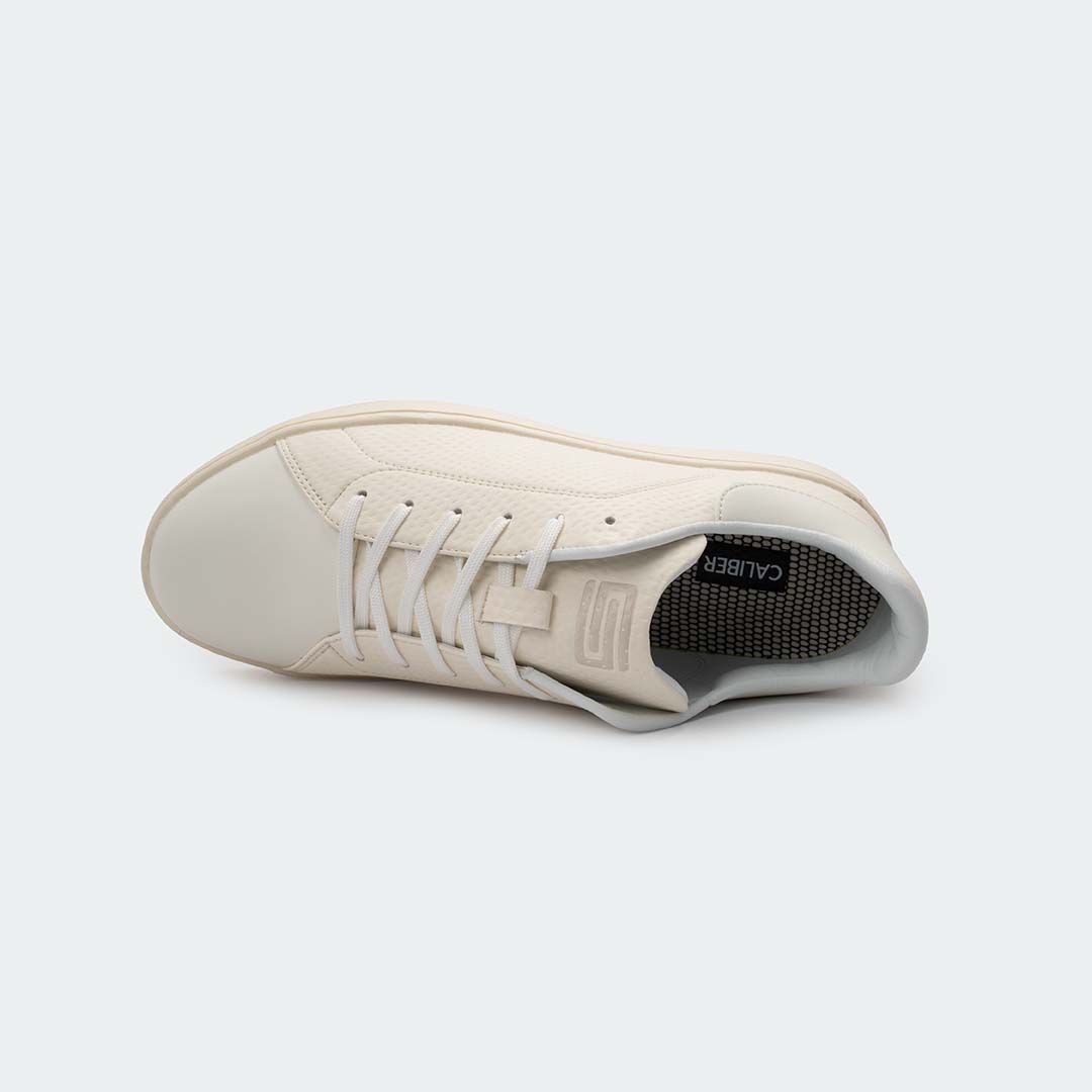 BRUNOX 577E.M -Cream Casual Sneakers For Men -Caliber Shoes Nepal