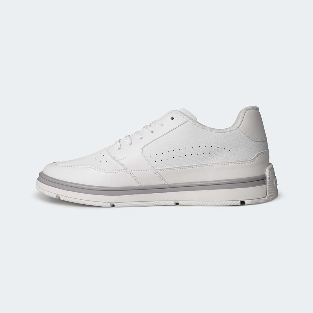 CARBON 579C -White Casual Sneakers For Men – Caliber Shoes Nepal