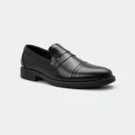 MONTARO A527SN – Black Formal Shoes For Men – Caliber Shoes Nepal