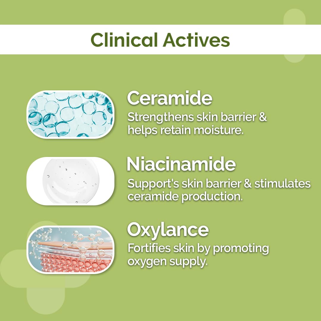 The Derma Co. 4% Ceramide Barrier Repair Moisturizer with Ceramide, Niacinamide, and Oxylance, 50gm (8904417311327)