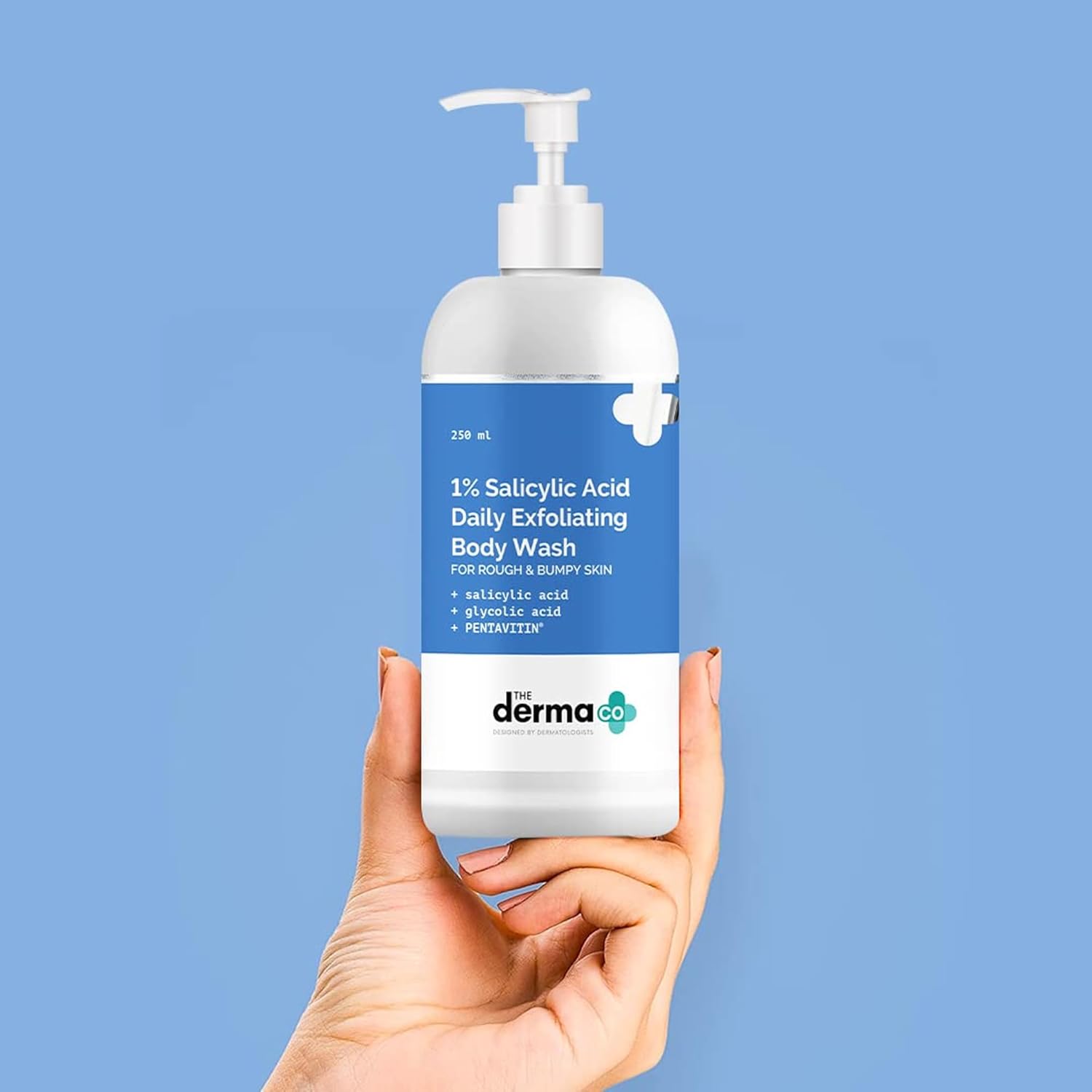 The Derma Co 1% Salicylic Acid Daily Exfoliating Body Wash with 