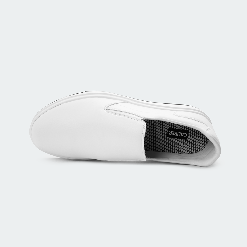 AXIS 670C -White Casual Slip on Shoes For Men -Caliber Shoes Nepal