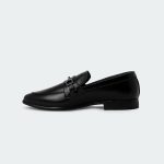 NOIR B685 -Black Formal Shoes For Men -Caliber Shoes Nepal