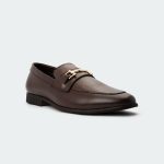 NOIR B685 -Coffee Formal Shoes For Men -Caliber Shoes Nepal