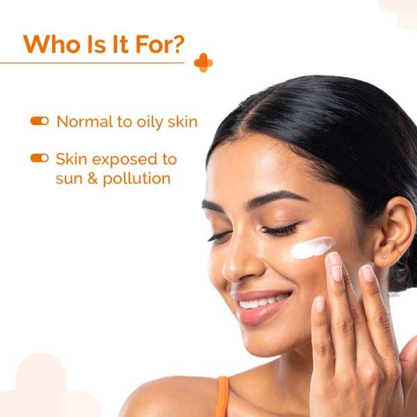 The Derma Co. 1% Hyaluronic Sunscreen Aqua Gel with SPF 50 & PA++++, 80gm (8904417306231)