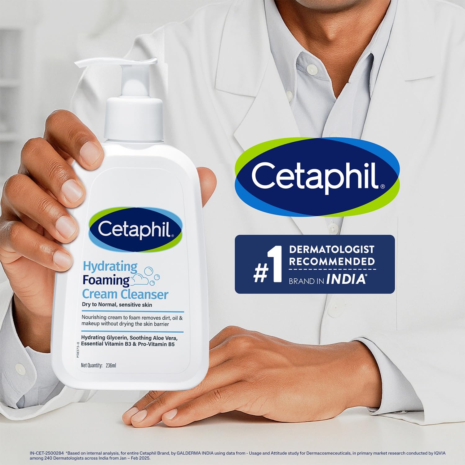 Cetaphile Hydration Foaming Cream Cleanser 236 ml