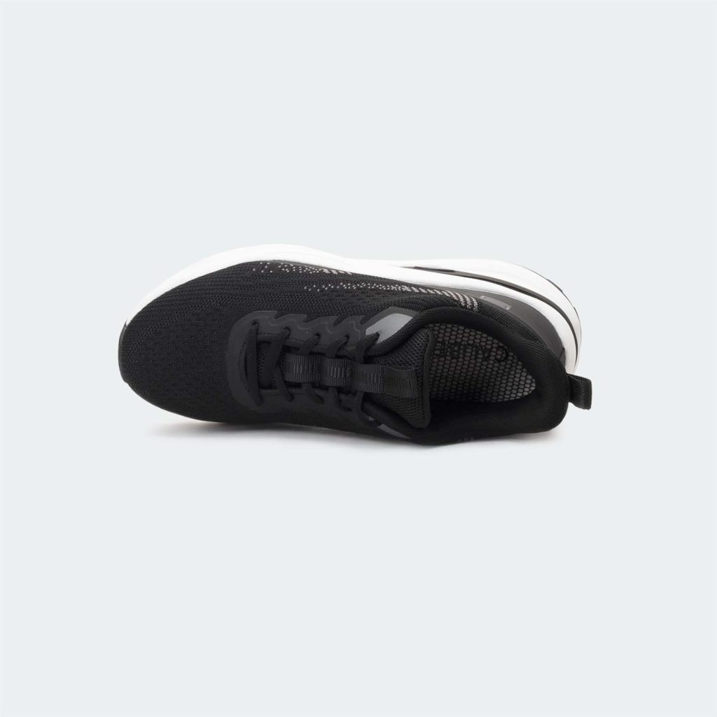 FLYNX 752.2 -Black/White Sport Shoes for Men -Caliber Shoes Nepal