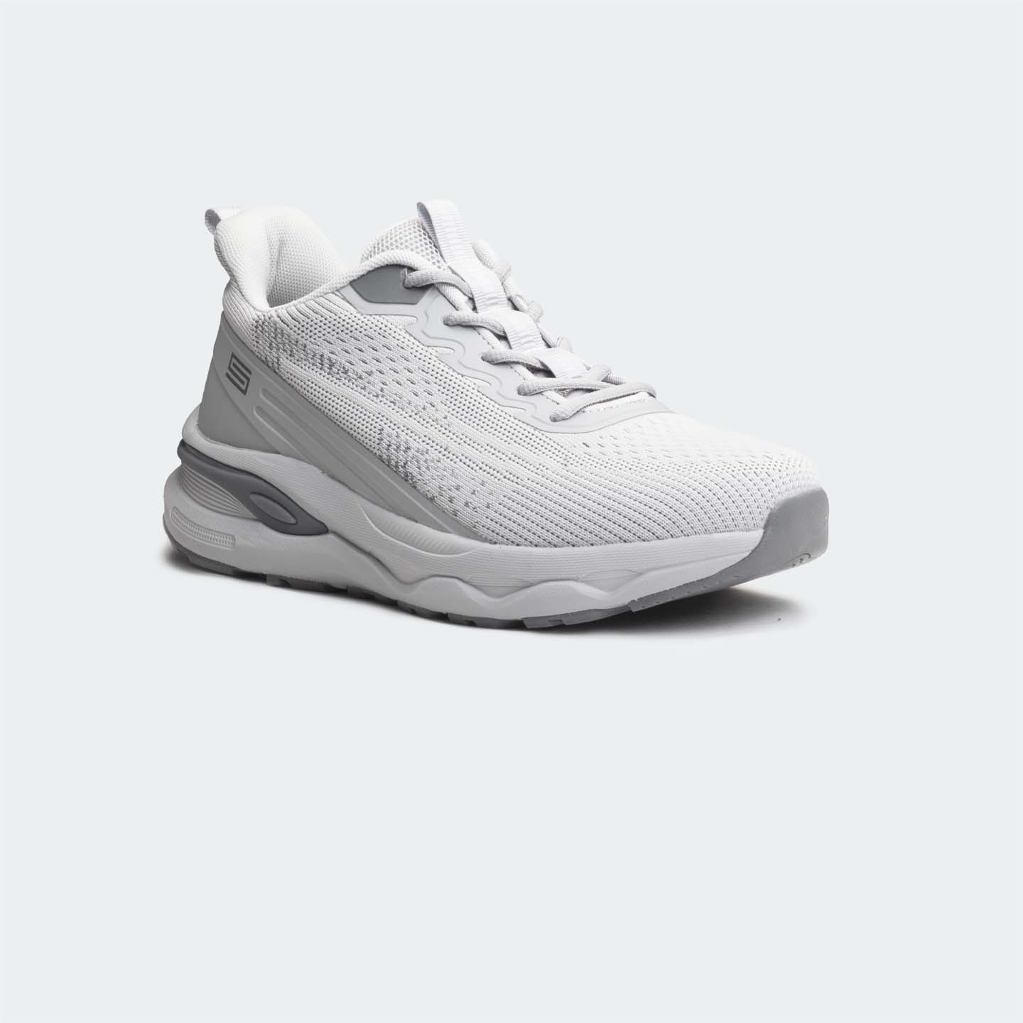 FLYNX 752 -Light Grey Sport Shoes for Men -Caliber Shoes Nepal