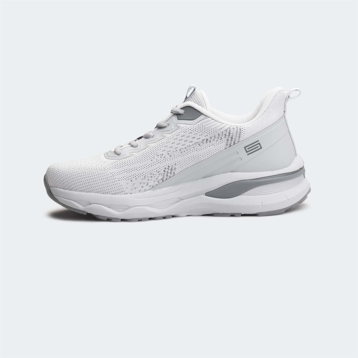 FLYNX 752 -Light Grey Sport Shoes for Men -Caliber Shoes Nepal