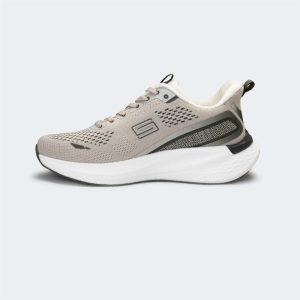VELOCITY 753 -Beige/Olive Sport Shoes for Men -Caliber Shoes Nepal