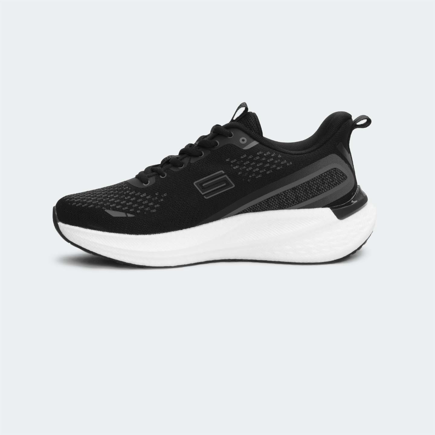 VELOCITY 753.2 -Black Sport Shoes for Men -Caliber Shoes Nepal