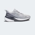 VELOCITY 753 -Light Grey Sport Shoes for Men -Caliber Shoes Nepal