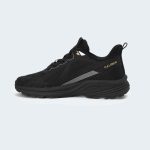 FLUX 756 -Black Sports Shoes For Men -Caliber Shoes Nepal