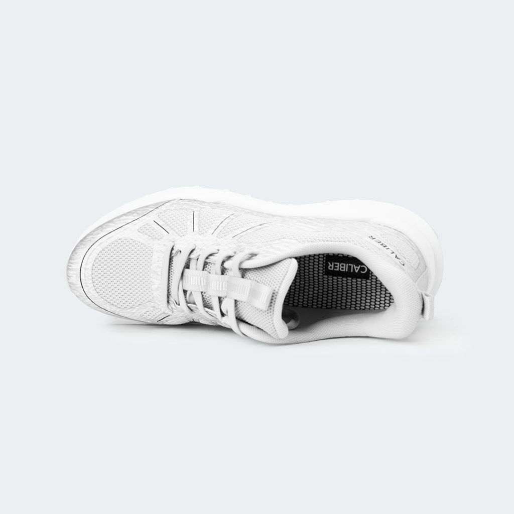 TERRA 757 -Silver Sports Shoes -Caliber Shoes Nepal